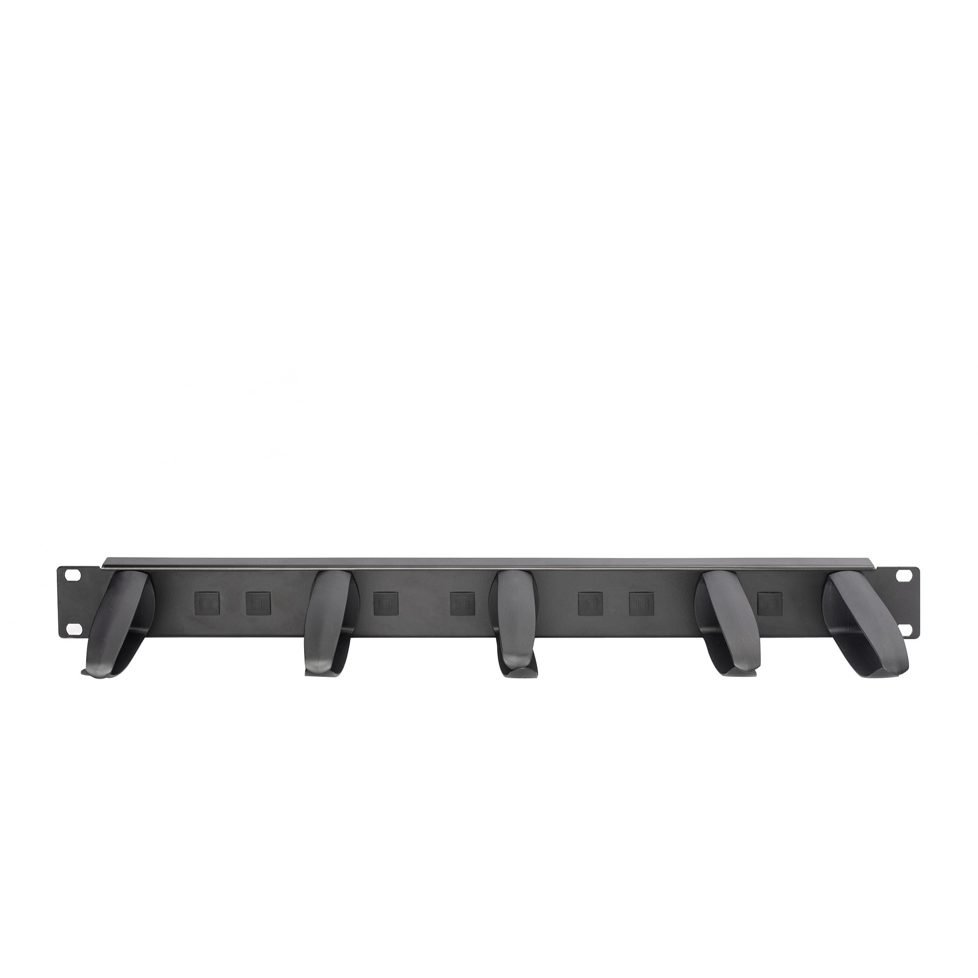 Digitus Kabelrangierpanel mit austauschbaren Kabelringen für 483 mm (19")-Schränke