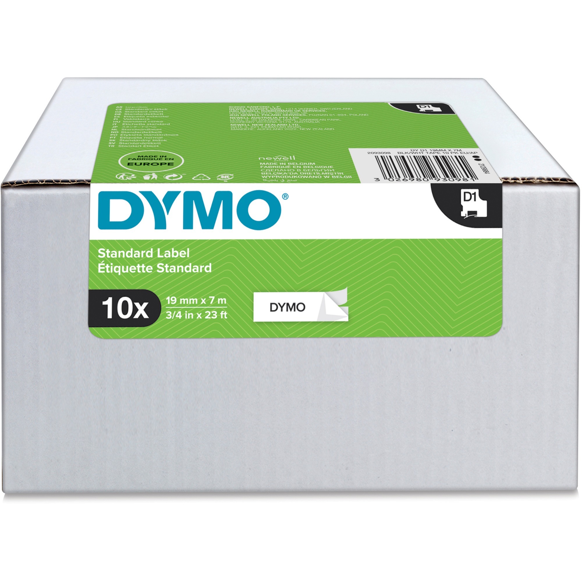 Dymo D1 ORIGINAL Schriftband VORTEILSPACK
