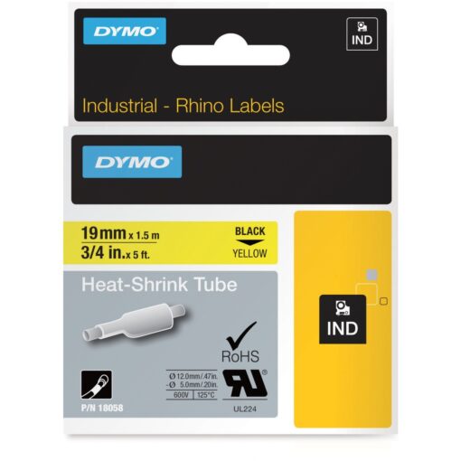 Dymo Rhino IND ORIGINAL Heißschrumpfschlauch 19mm x 1