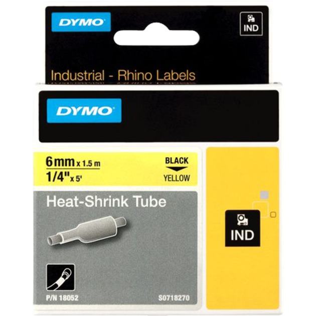 Dymo Rhino IND ORIGINAL Heißschrumpfschlauch 6mm x 1