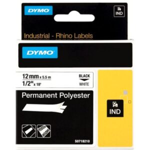 Dymo Rhino IND ORIGINAL Schriftband Polyester 12mm x 5