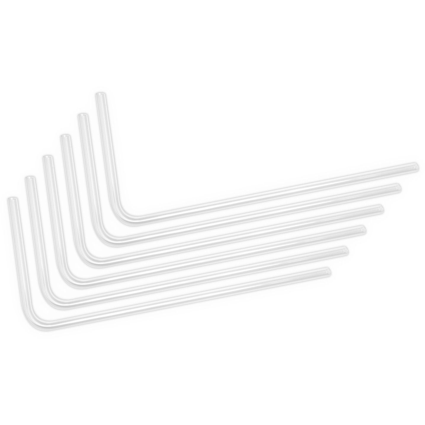 EKWB EK-Loop Hard Tube 16mm 0.8m Pre-Bent 90° - Acrylic