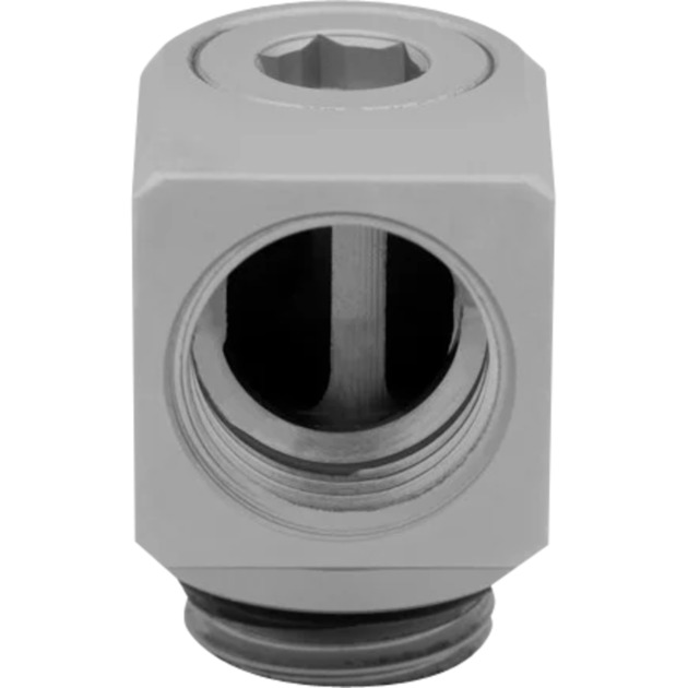 EKWB EK-Quantum Torque Micro Rotary 90° - Satin Titanium