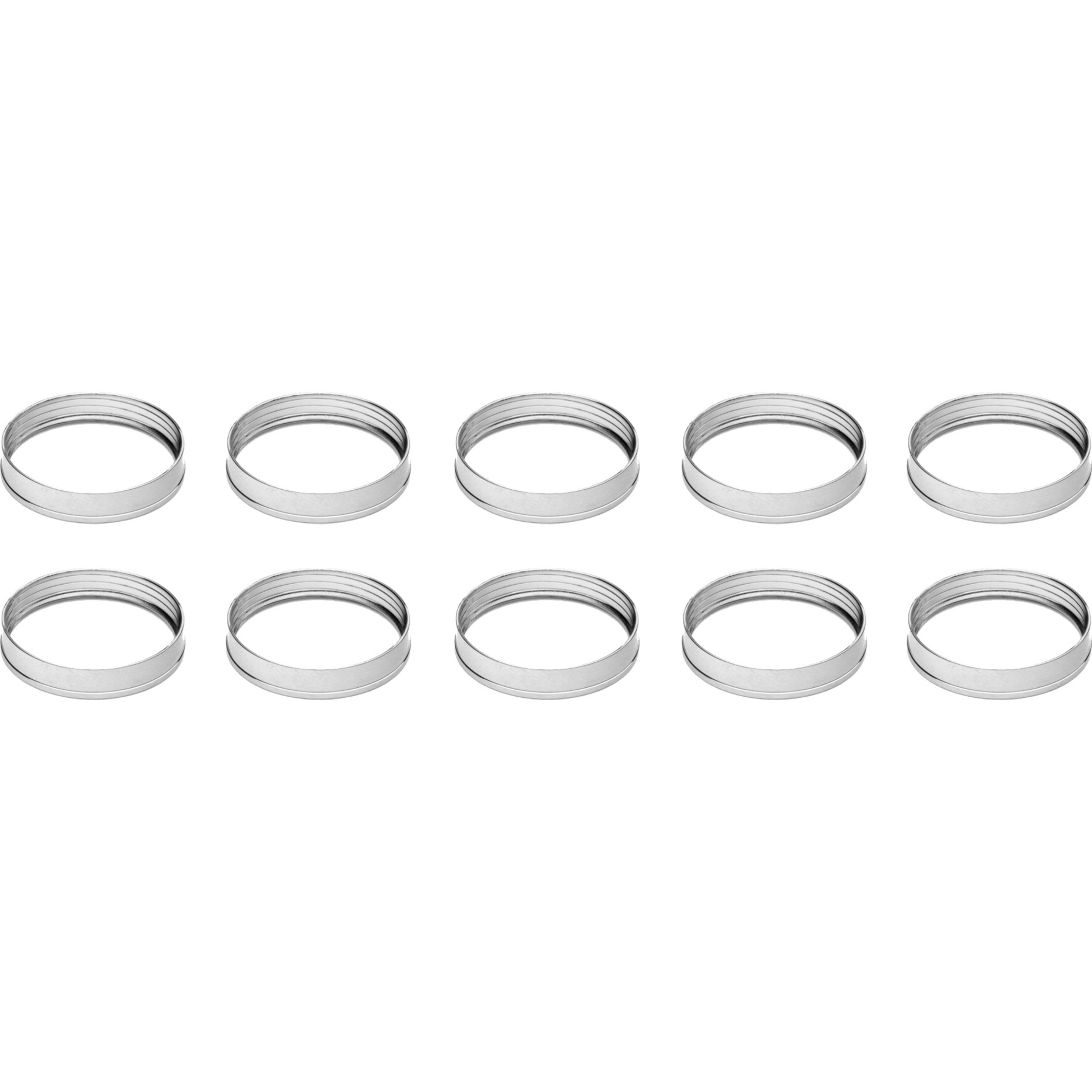 EKWB EK-Torque STC-10/16 Color Rings Pack - Nickel