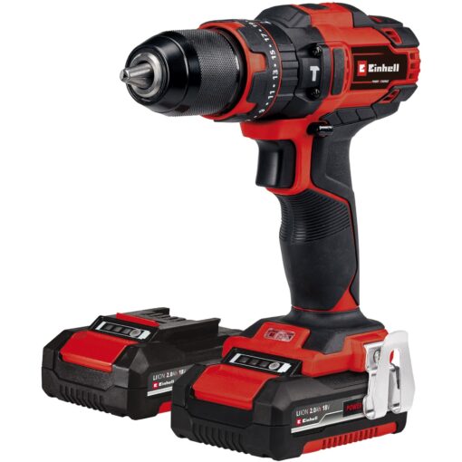 Einhell Akku-Schlagbohrschrauber-Set TE-CD 18/40 Li-i +64