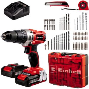Einhell Akku-Schlagbohrschrauber TE-CD 18/2 Li-i +64