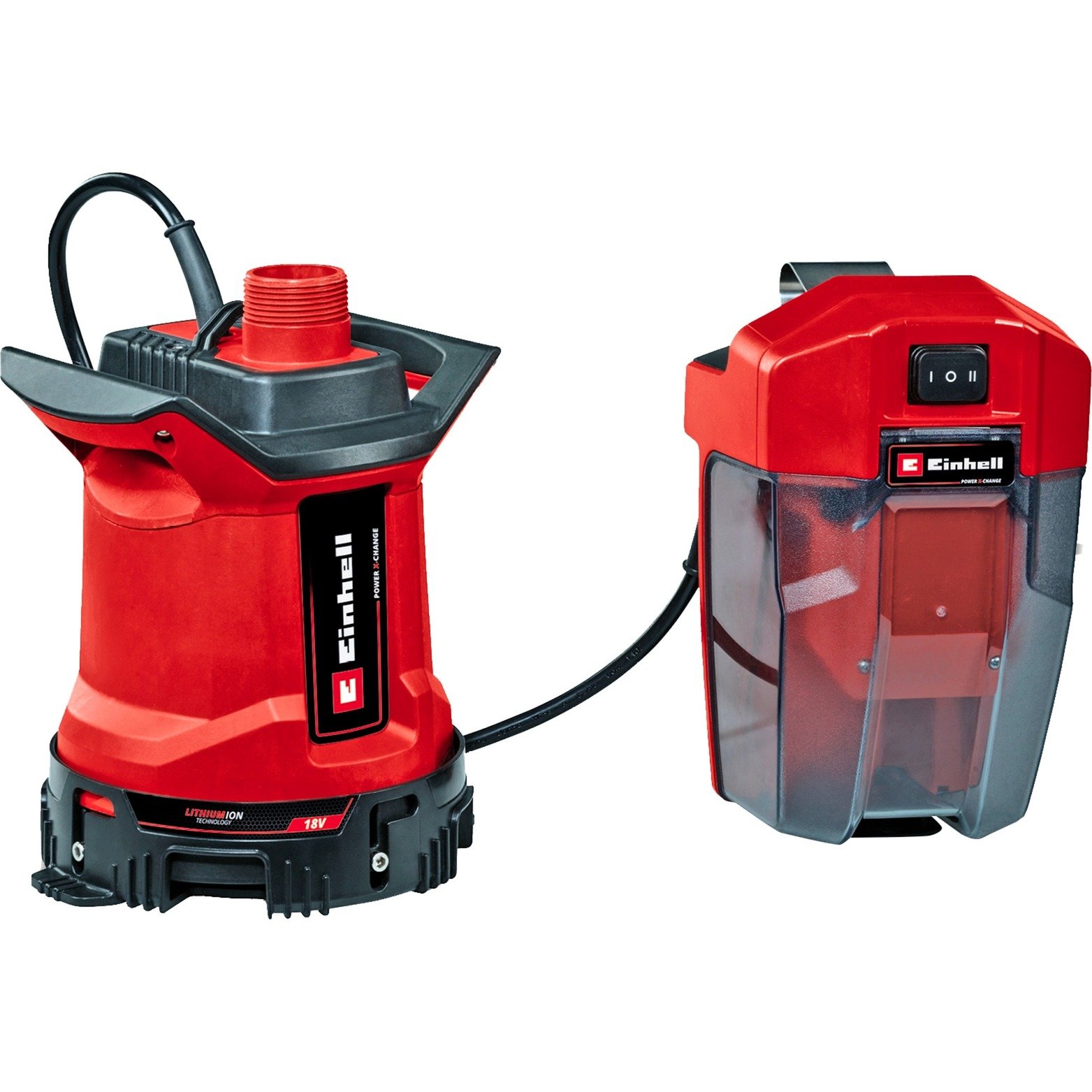 Einhell Akku-Schmutzwasserpumpe GE-DP 18/25 LL Li-Solo