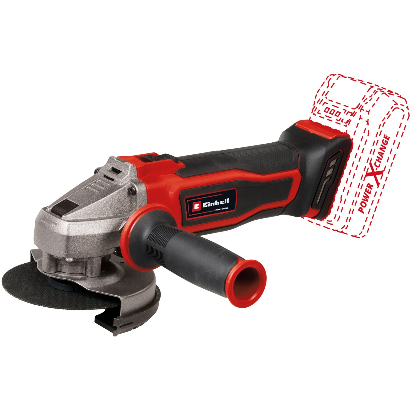 Einhell Akku-Winkelschleifer TE-AG 18/115 Q Li Solo
