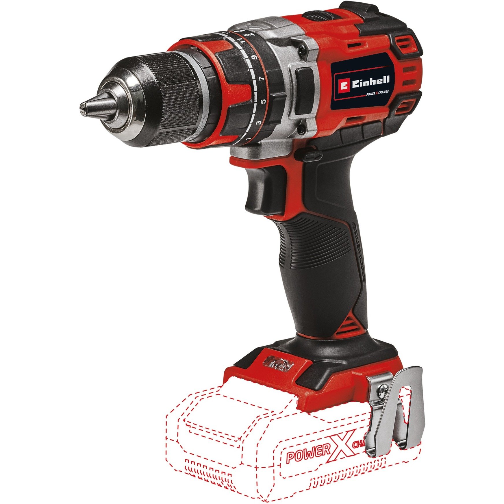 Einhell Professional Akku-Schlagbohrschrauber TE-CD 18/50 Li-i BL Solo
