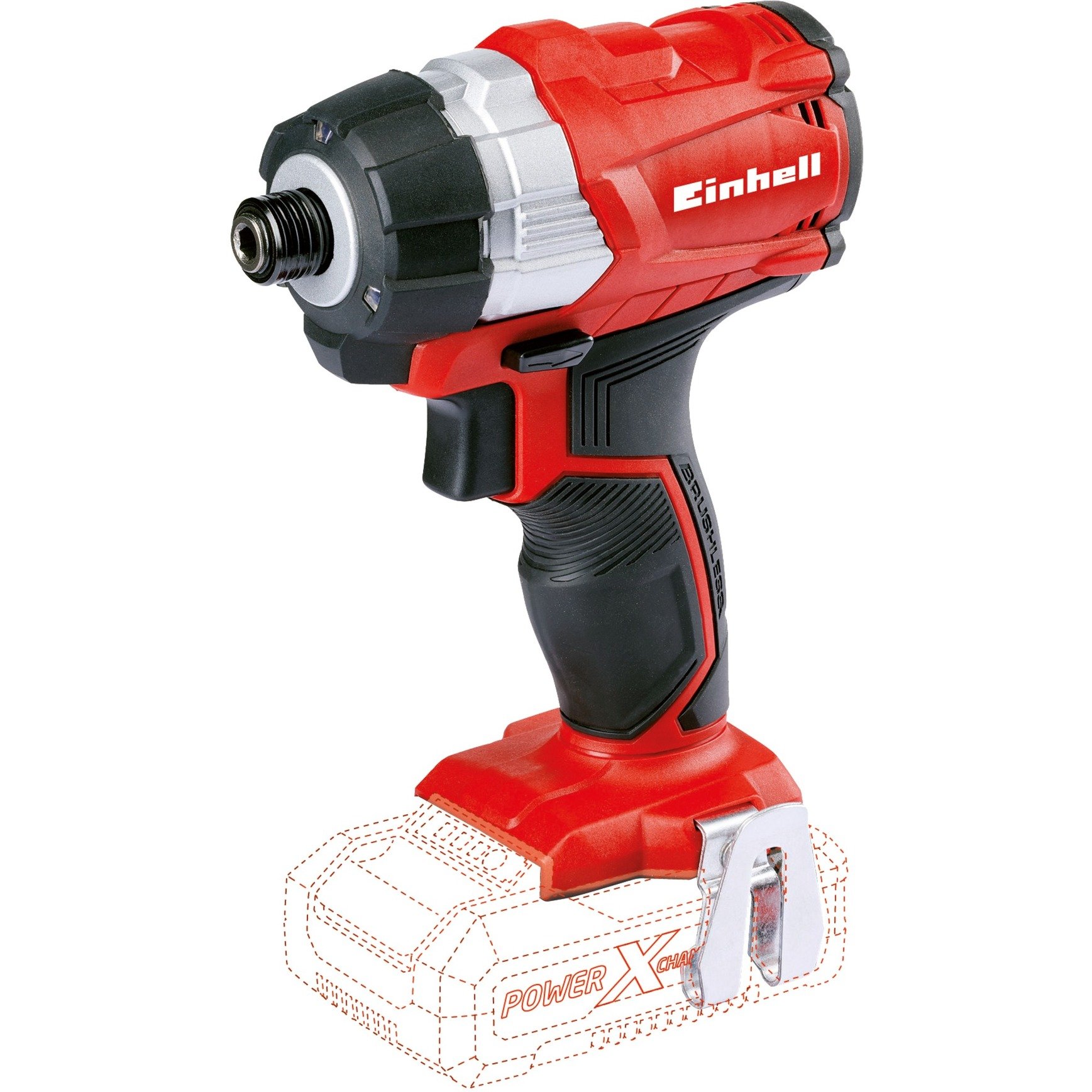 Einhell Professional Akku-Schlagschrauber TE-CI 18 Li Brushless -solo