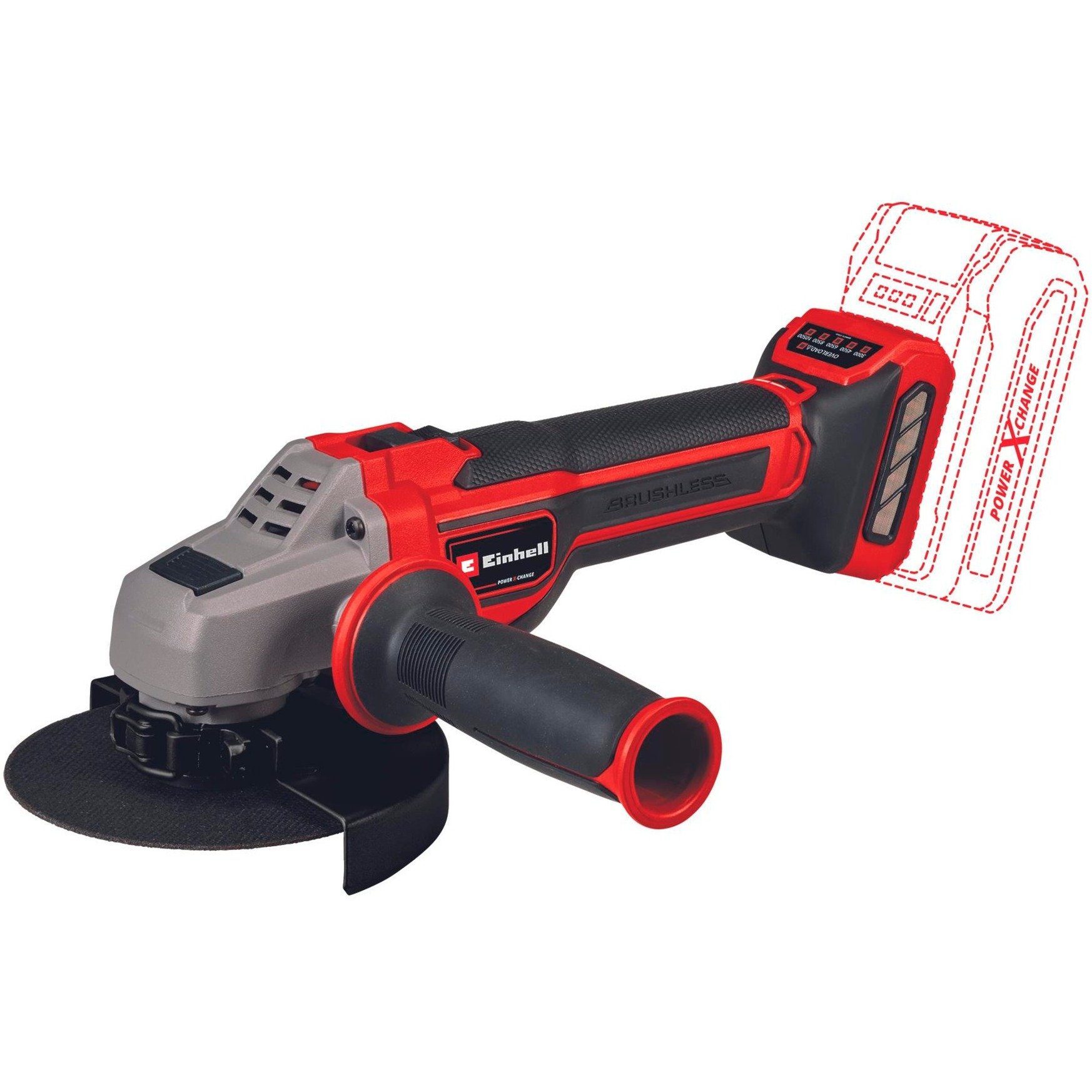 Einhell Professional Akku-Winkelschleifer TP-AG 18/125 CE Q Li - Solo