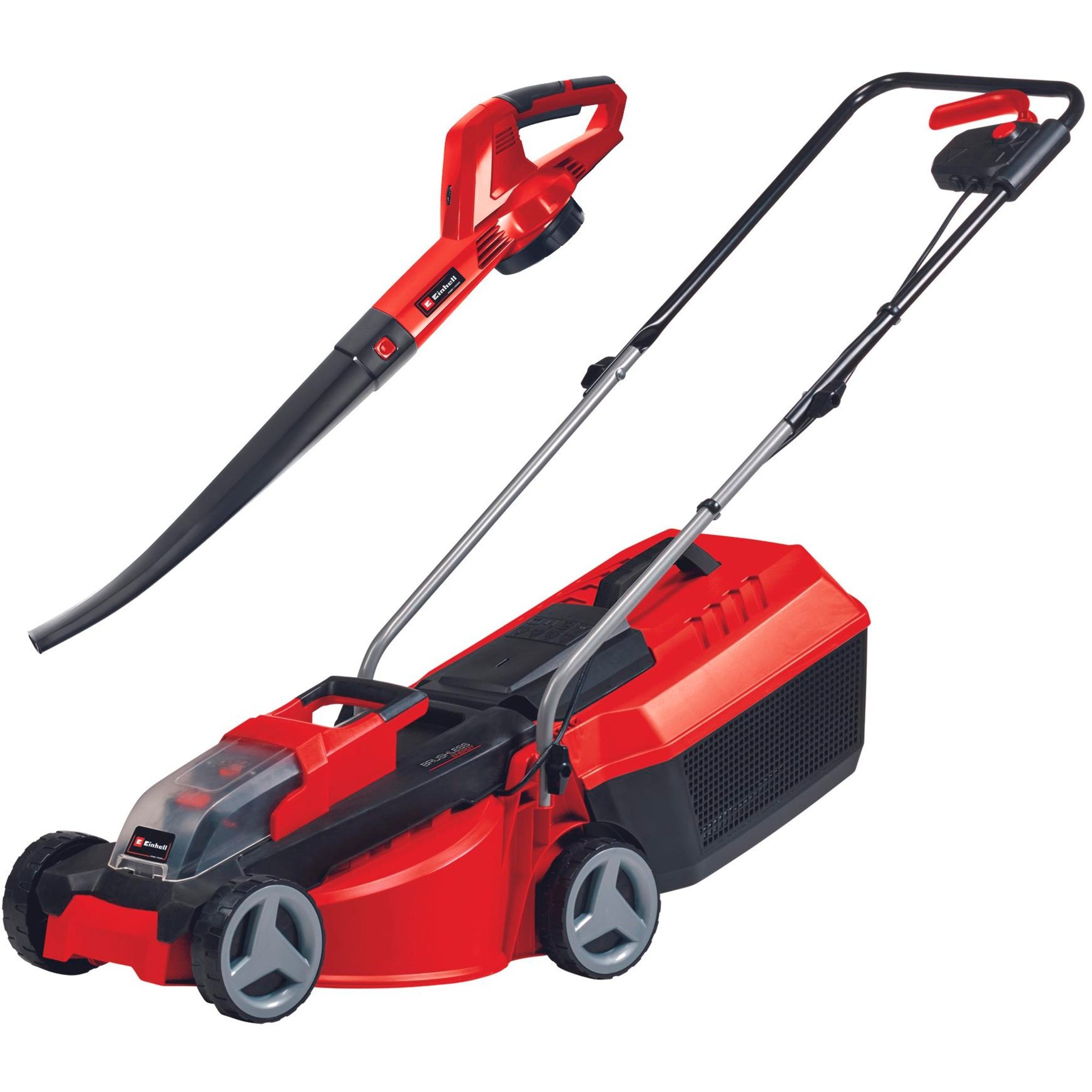 Einhell Rasenmäher-Laubbläser-Set GE-CM 3018 Li CL