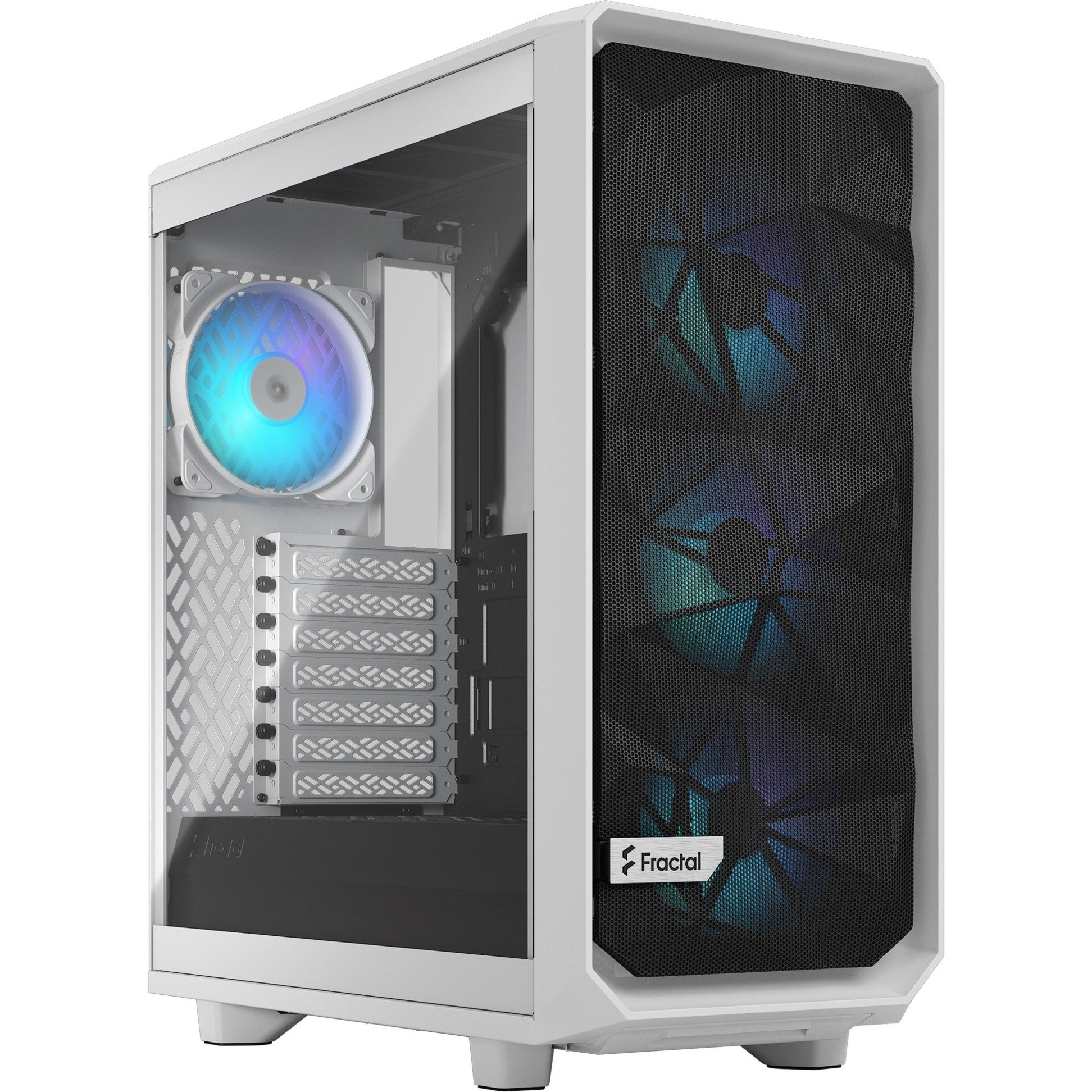 Fractal Design Meshify 2 Compact RGB White TG Clear Tint
