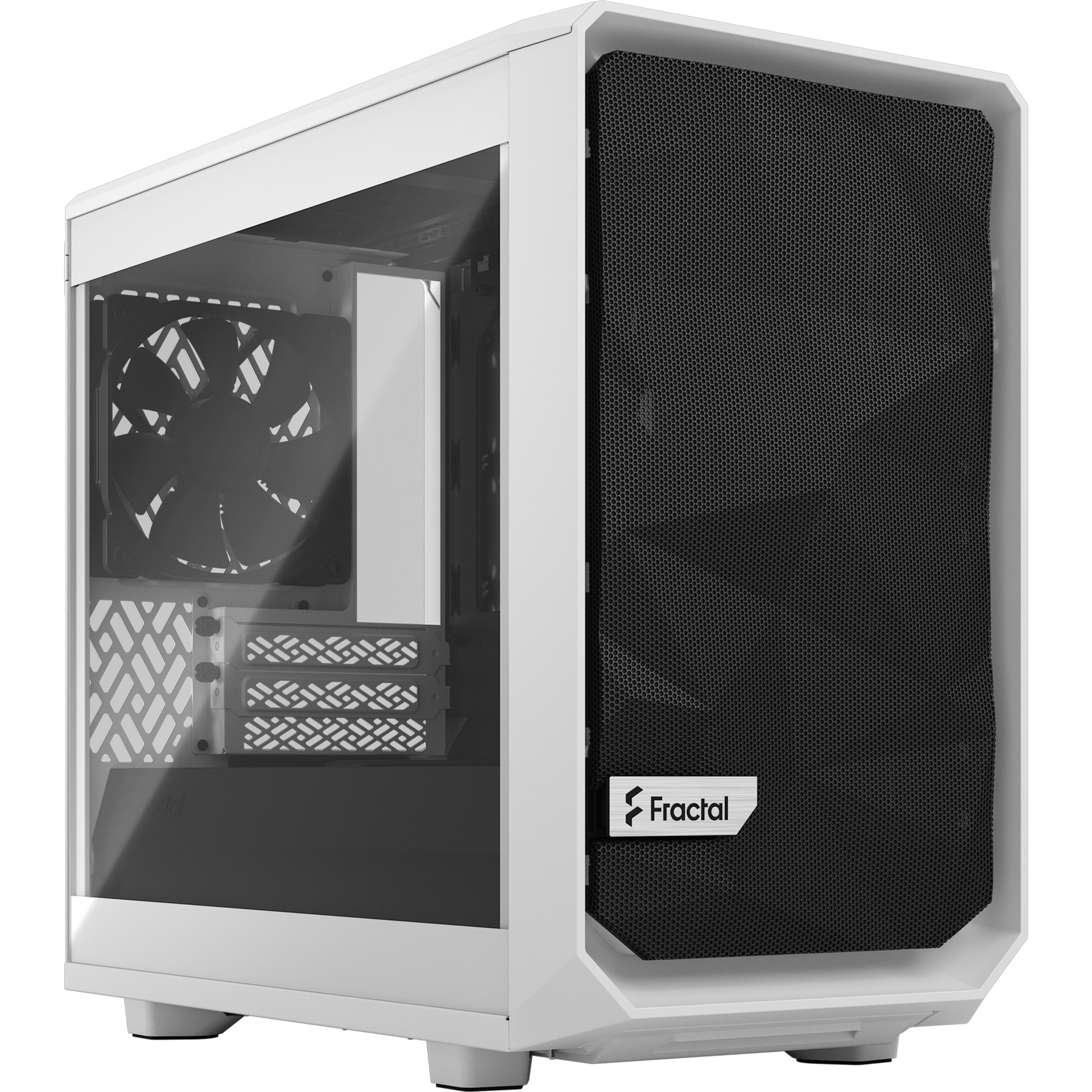 Fractal Design Meshify 2 Nano White TG clear tint