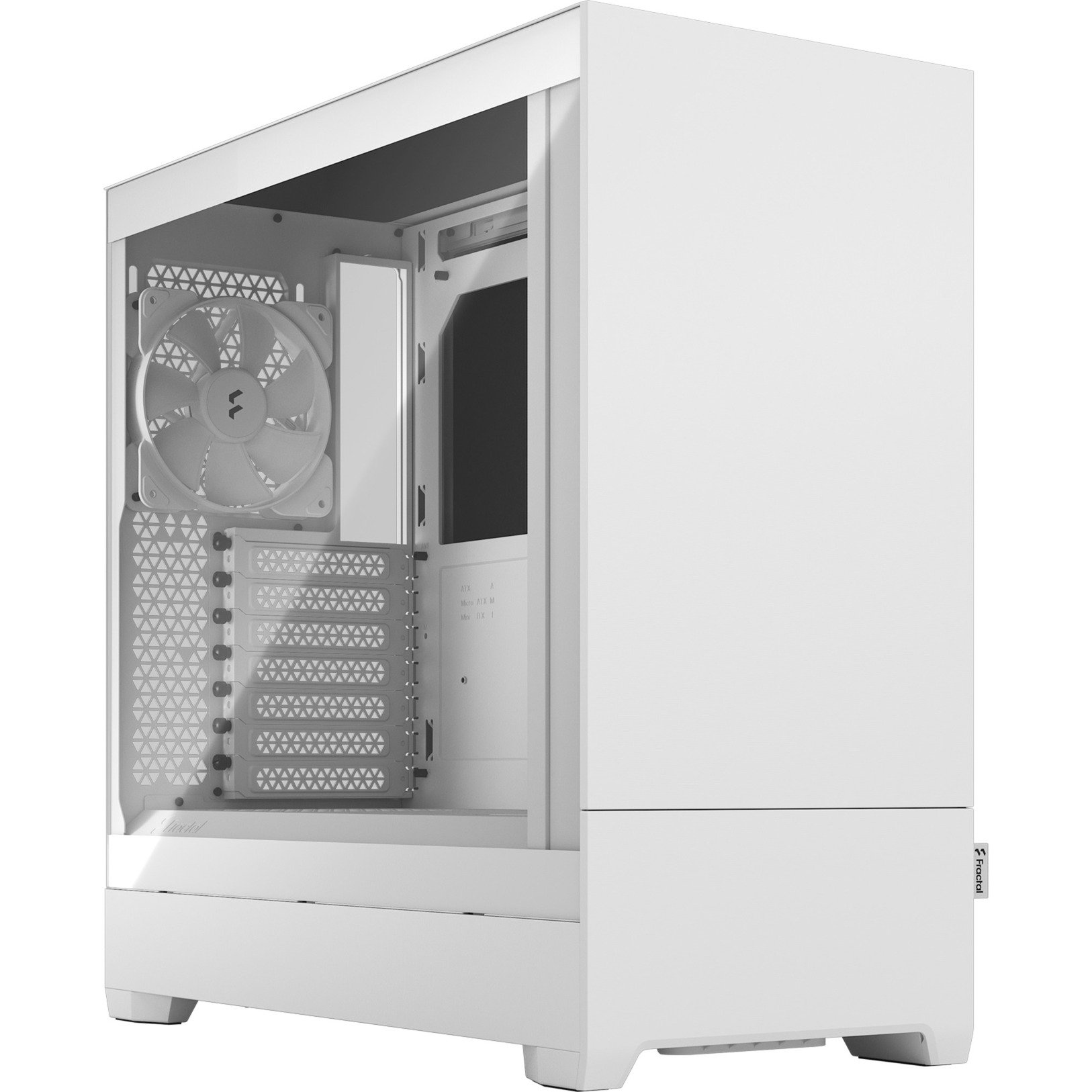 Fractal Design Pop Silent White TG Clear Tint