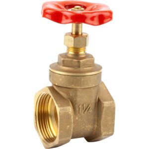 Gardena Messing Muffen-Absperrschieber IG 42mm (G 1.1/4")