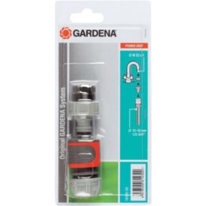 Gardena Schnellanschluss-Satz für 13mm (1/2")- und 15mm (5/8")-Schläuche
