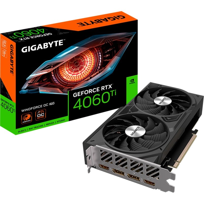 Gigabyte GeForce RTX 4060 Ti WINDFORCE 2 OC 16G