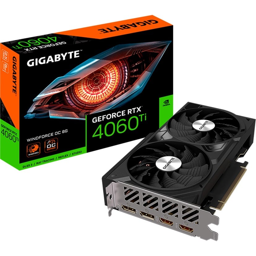 Gigabyte GeForce RTX 4060 Ti WINDFORCE 2 OC 8G