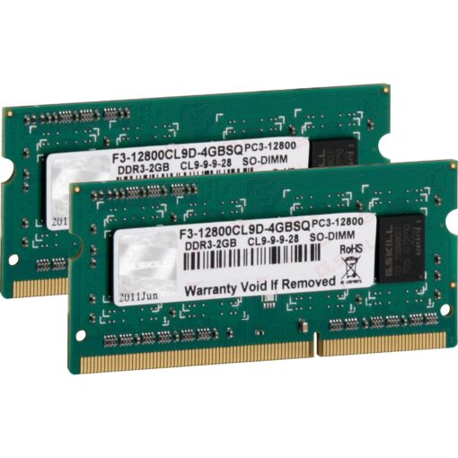 G.Skill SO-DIMM 4 GB DDR3-1600 (2x 2 GB) Dual-Kit