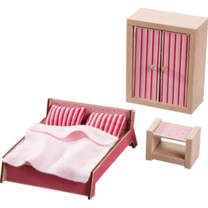 HABA Little Friends - Puppenhaus-Möbel Schlafzimmer für Erwachsene