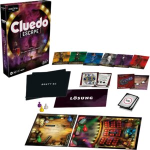 Hasbro Cluedo Escape Der Club der Magier