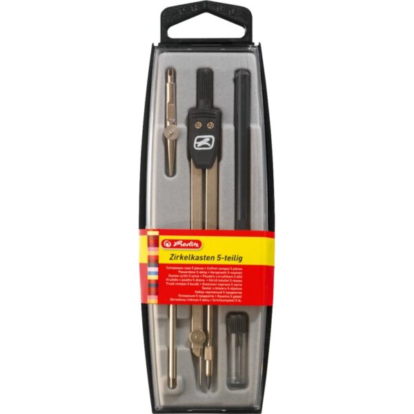Herlitz Zirkelkasten 5-teilig