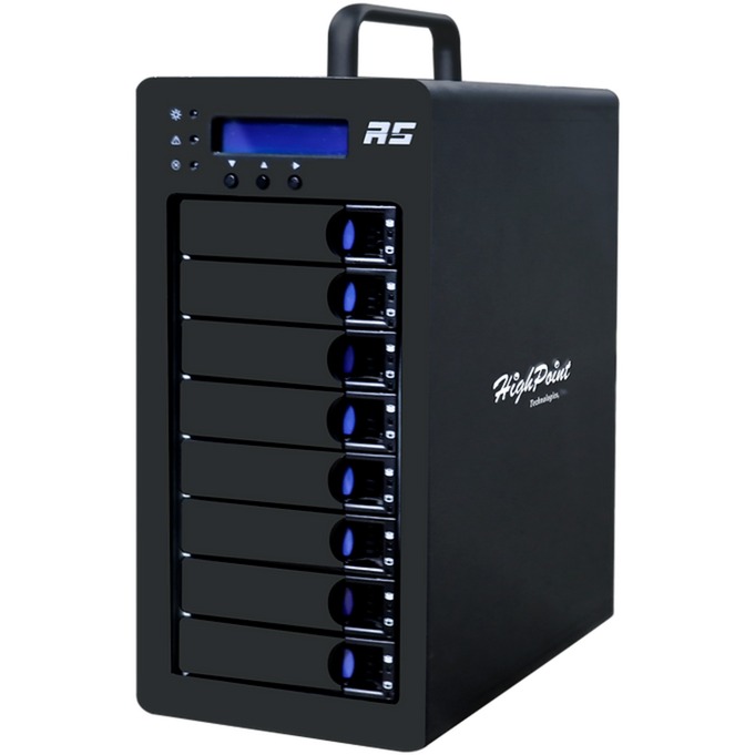 HighPoint RocketStor 6438S External SAS/SATA JBOD Tower