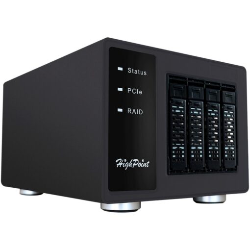 HighPoint SSD6444 4x Port zu PCIe 3.0 x16 NVMe RAID Gehäuse