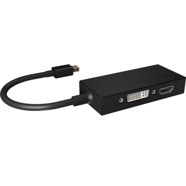 Icy Box Adapter IB-AC1032 MiniDisplayPort > HDMI / DVI-D / VGA