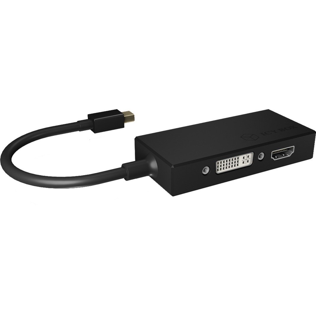 Icy Box Adapter IB-AC1032 MiniDisplayPort > HDMI / DVI-D / VGA