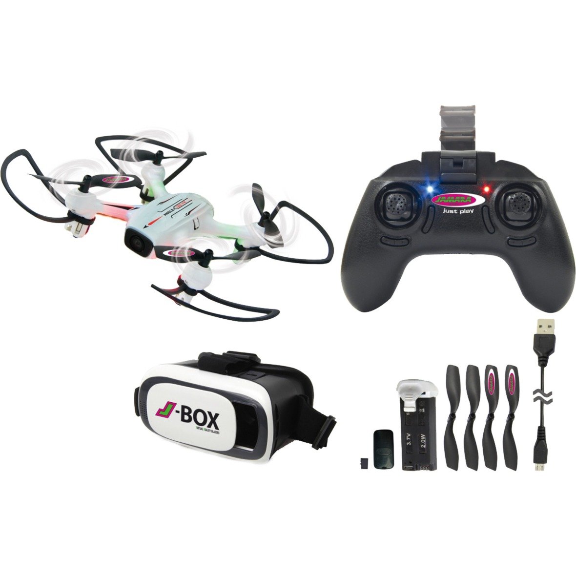 Jamara Angle 120 VR Drone WideAngle Altitude HD FPV WiFi