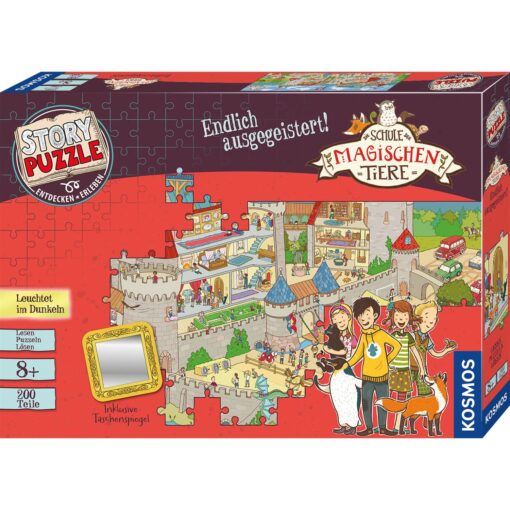 Kosmos Story Puzzle: Die Schule der magischen Tiere - Endlich ausgegeistert!