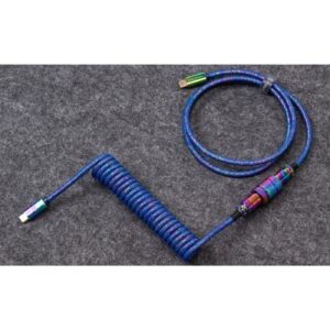 Keychron USB 3.2 Gen 1 Premium Coiled Aviator Kabel