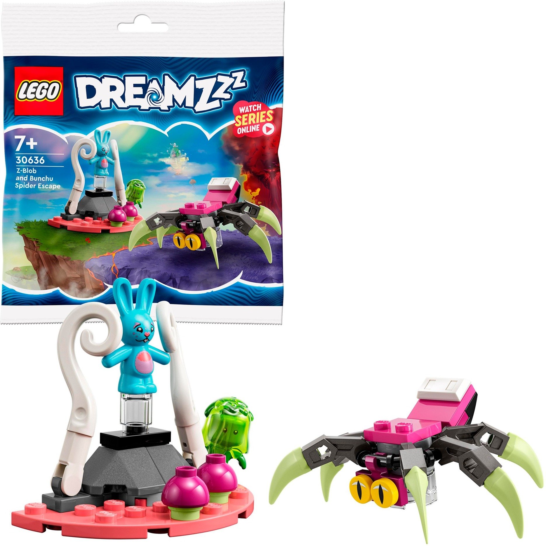 Lego 30636 DREAMZzz Z-Blobs und Bunchus Flucht vor der Spinne