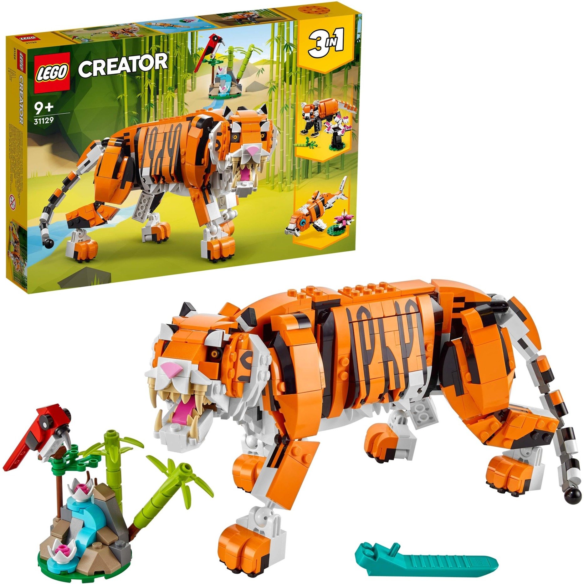 Lego 31129 Creator 3-in-1 Majestätischer Tiger