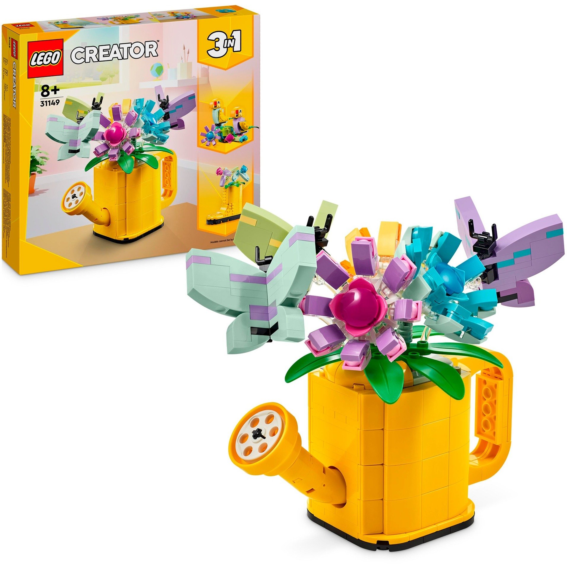 Lego 31149 Creator 3-in-1 Gießkanne mit Blumen