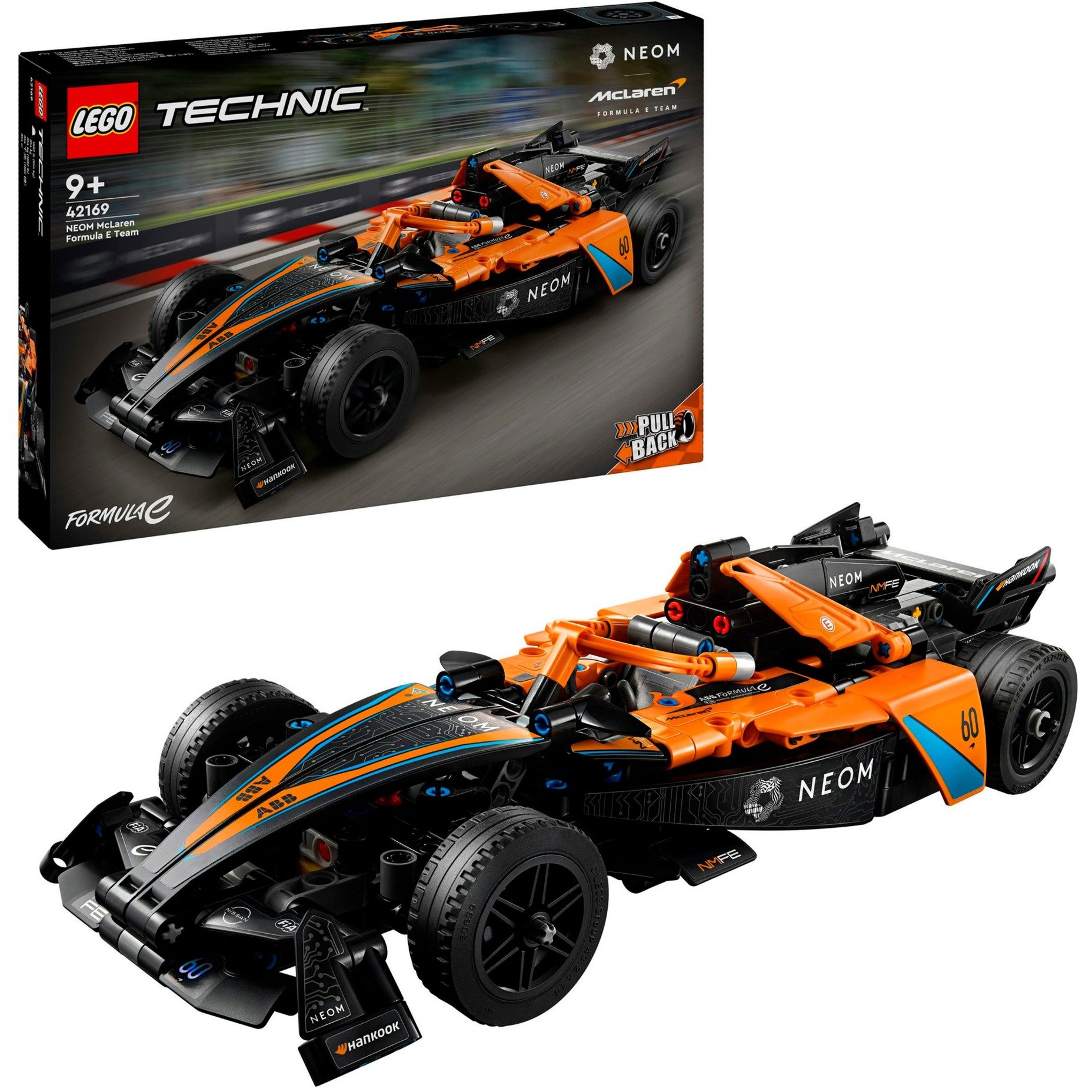 Lego 42169 Technic NEOM McLaren Formula E Race Car