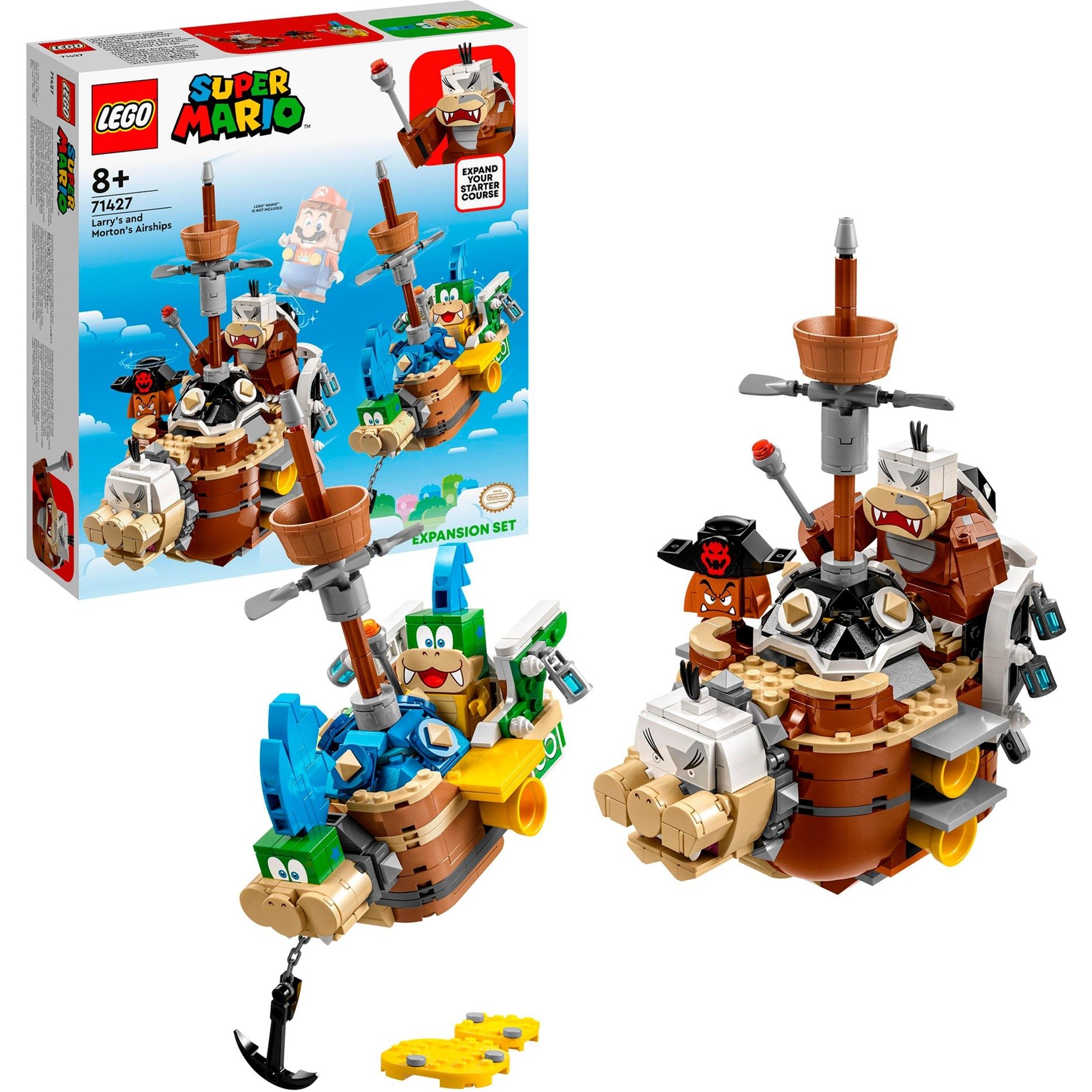 Lego 71427 Super Mario Larry und Mortons Luftgaleeren - Erweiterungsset