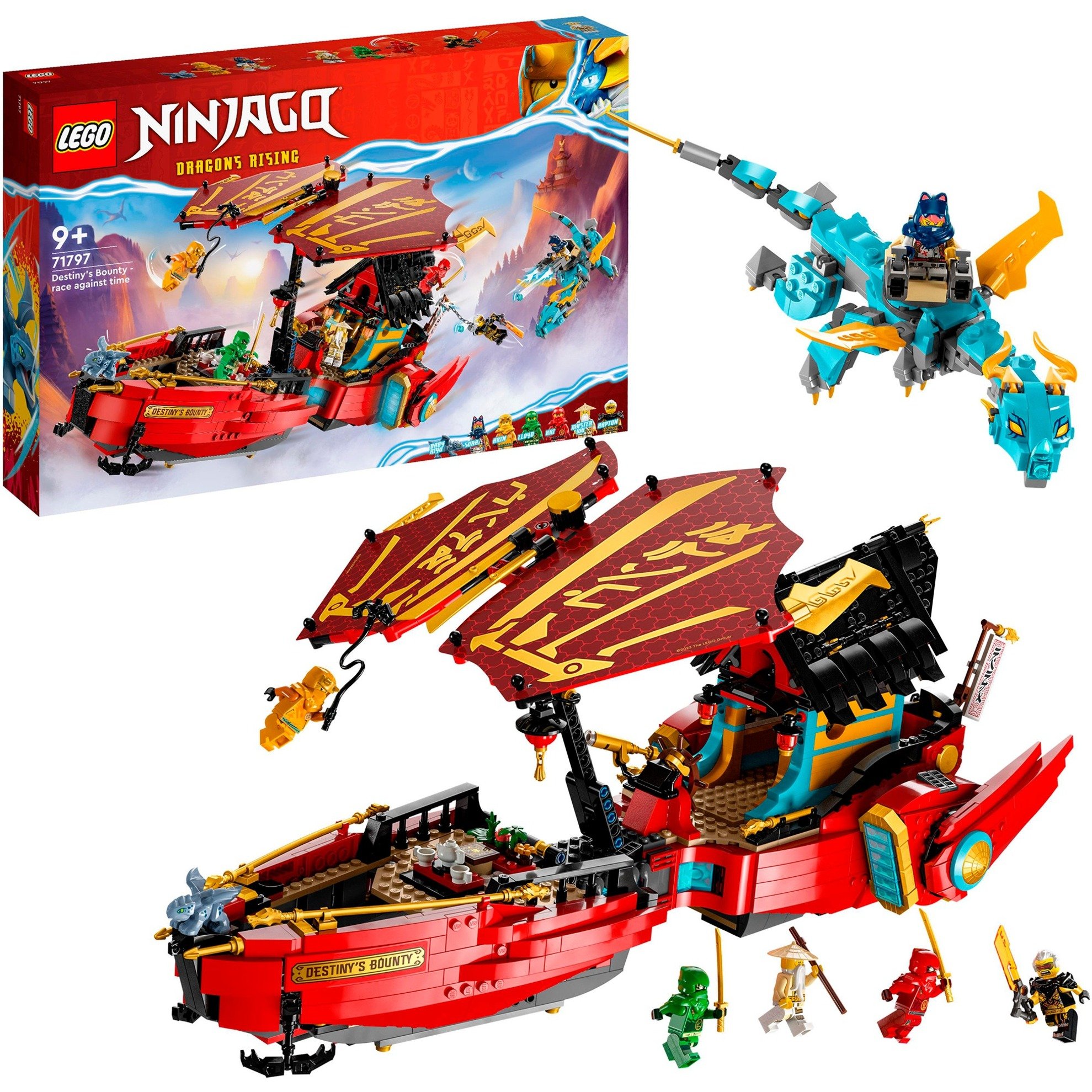Lego 71797 Ninjago Ninja-Flugsegler im Wettlauf mit der Zeit