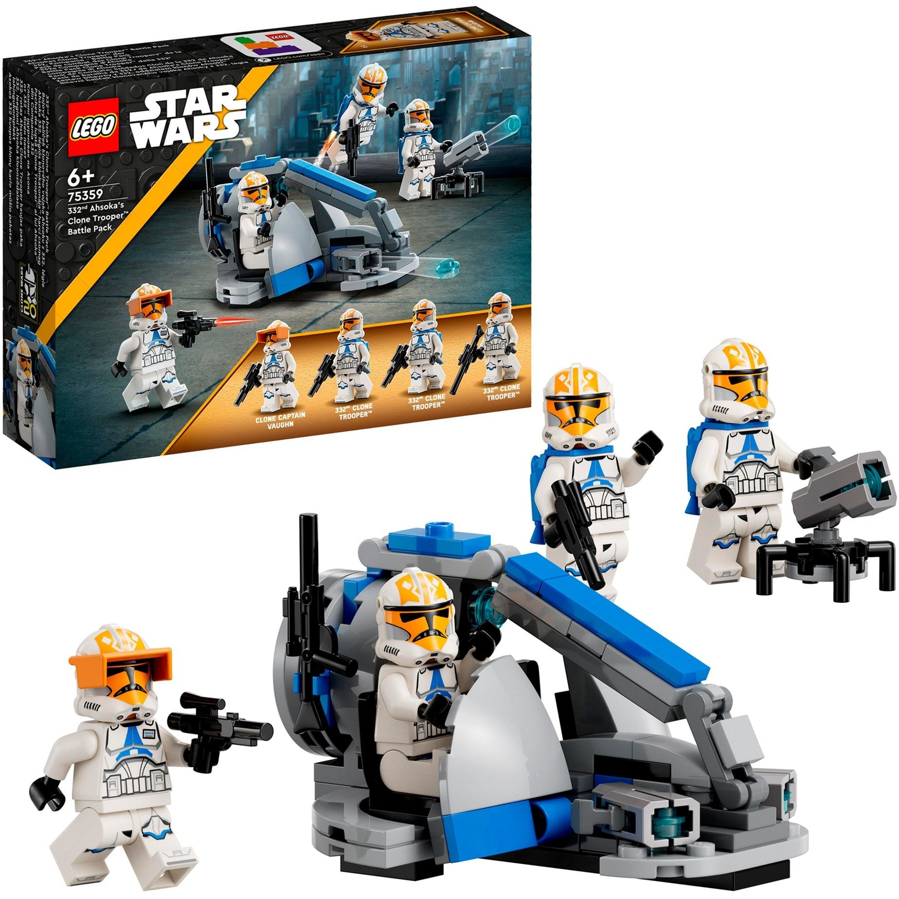 Lego 75359 Star Wars Ahsokas Clone Trooper der 332. Kompanie - Battle Pack