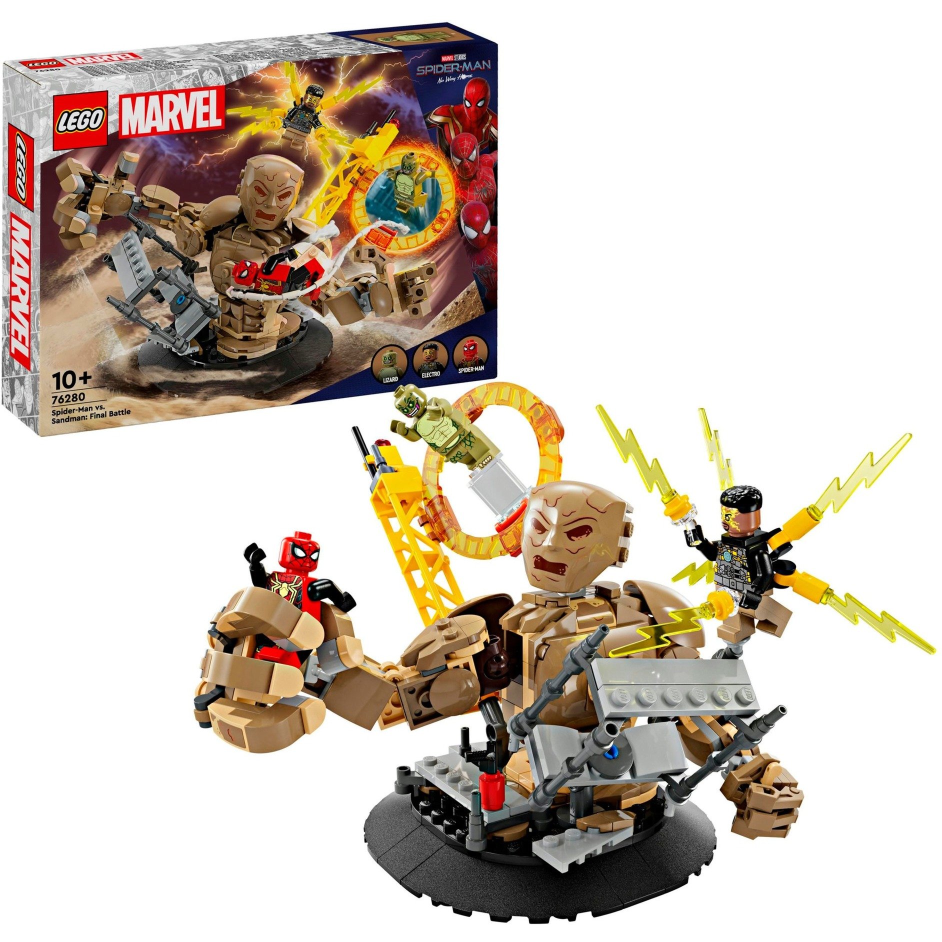 Lego 76280 Marvel Super Heroes Spider-Man vs. Sandman: Showdown