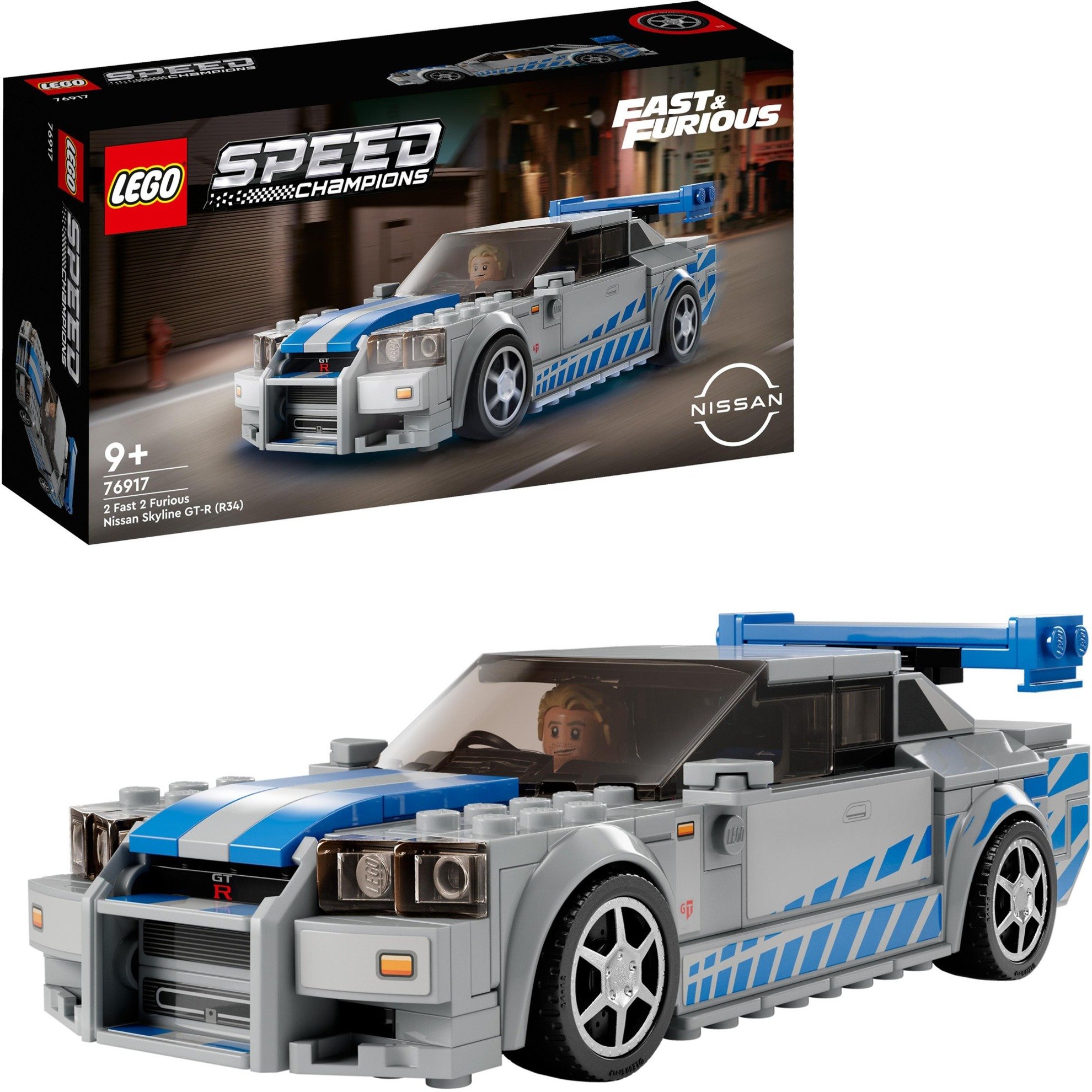 Lego 76917 Speed Champions: 2 Fast 2 Furious – Nissan Skyline GT-R