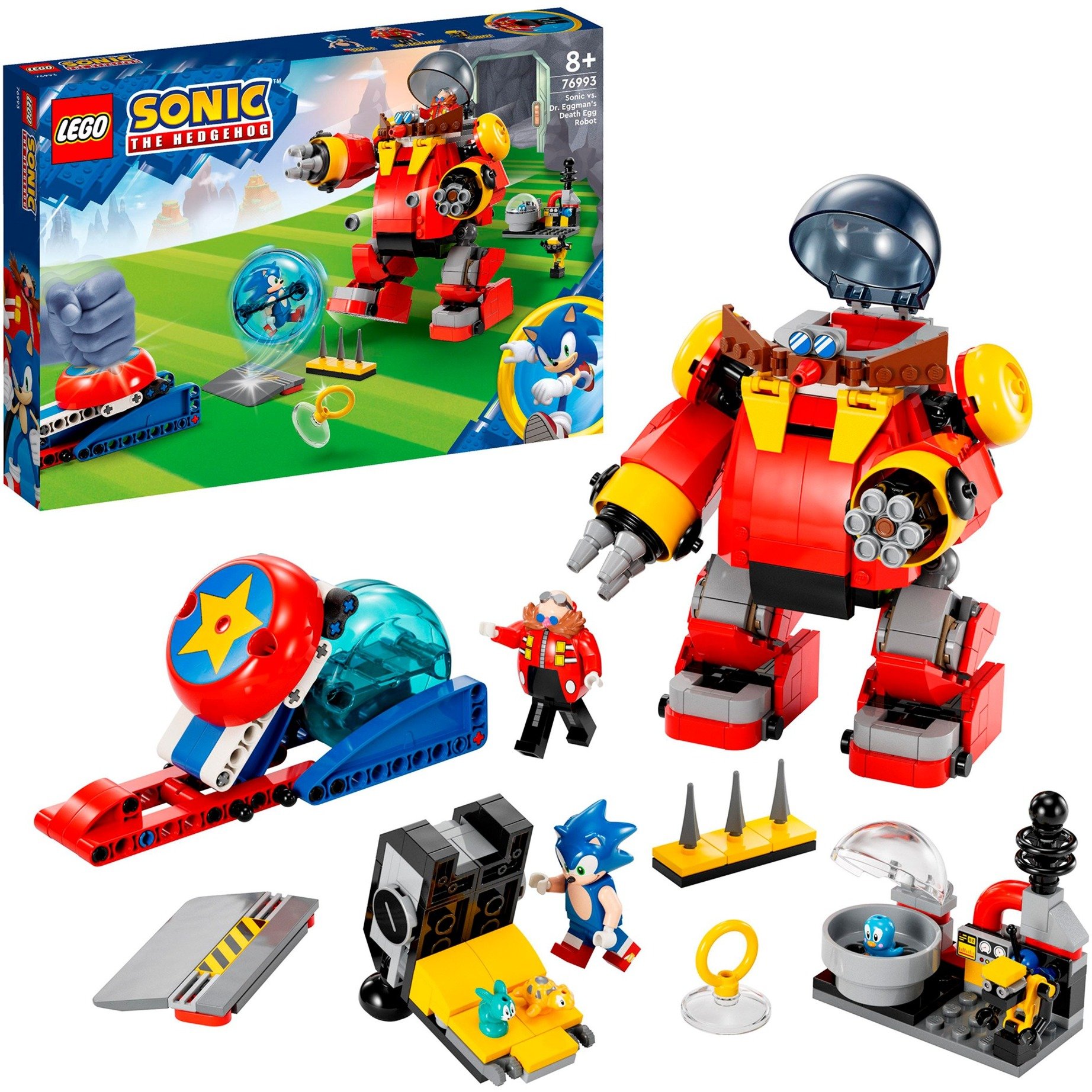 Lego 76993 Sonic the Hedgehog Sonic vs. Dr. Eggmans Death Egg Robot