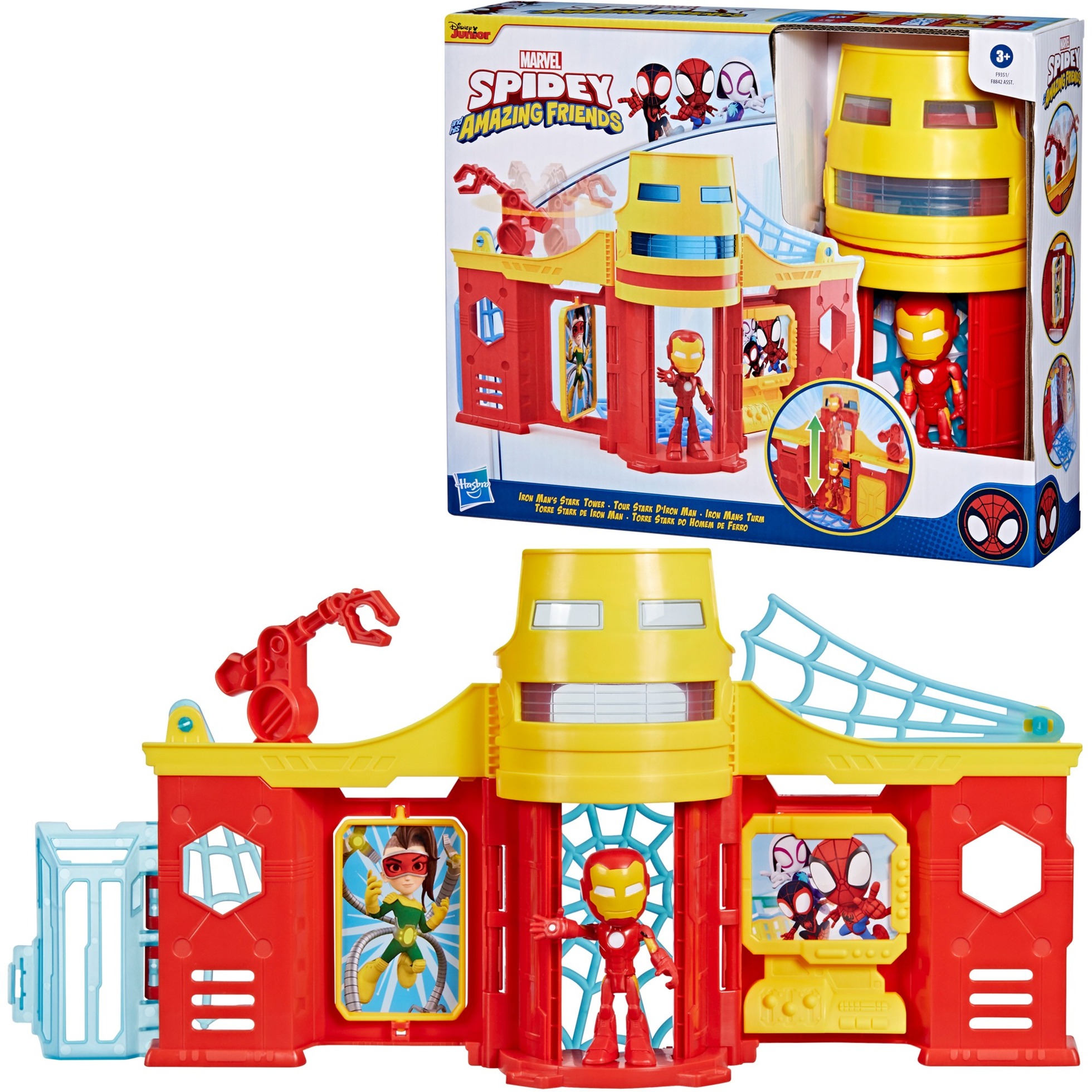 Lego F93515X0 Marvel Spidey und seine Super-Freunde Iron Mans Turm