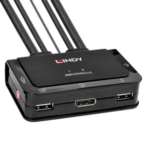 Lindy 2 Port DisplayPort 1.2