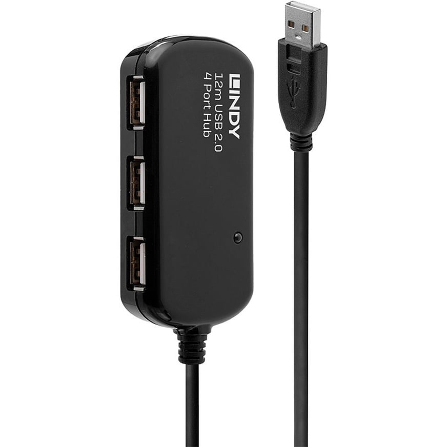Lindy USB 2.0 Aktivverlängerungshub Pro 2.0 12m