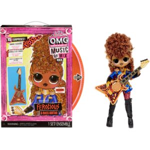 MGA Entertainment L.O.L. Surprise OMG Remix Rock - Ferocious and Bass Guitar