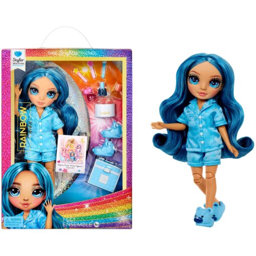 MGA Entertainment Rainbow High Junior High PJ Party - Skyler (Blue)