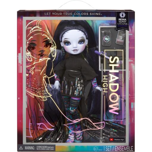 MGA Entertainment Shadow High S23 Fashion Doll - Reina "Glitch" Crowne